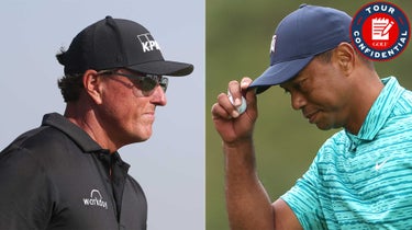 Phil mickelson and tiger woods