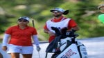 Minjee Lee hits driver at U.S. Women's Open