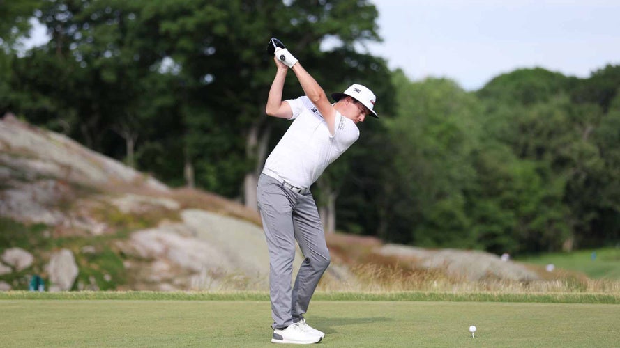 Shirtless PGA Tour pros?! Harry Higgs, Joel Dahmen go wild at 16