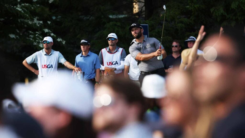 Jon Rahm is among the contenders at the U.S. Open.