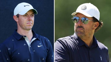 Rory McIlroy and Phil Mickelson have chosen their sides.