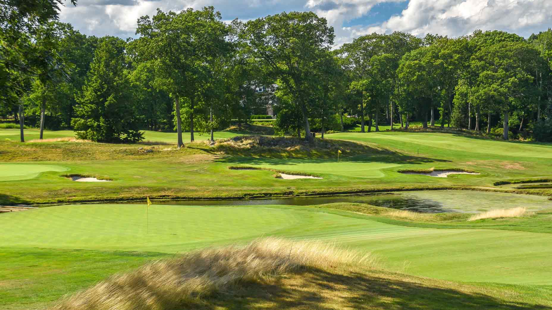 Where does The Country Club rank on GOLF's Top 100 list?