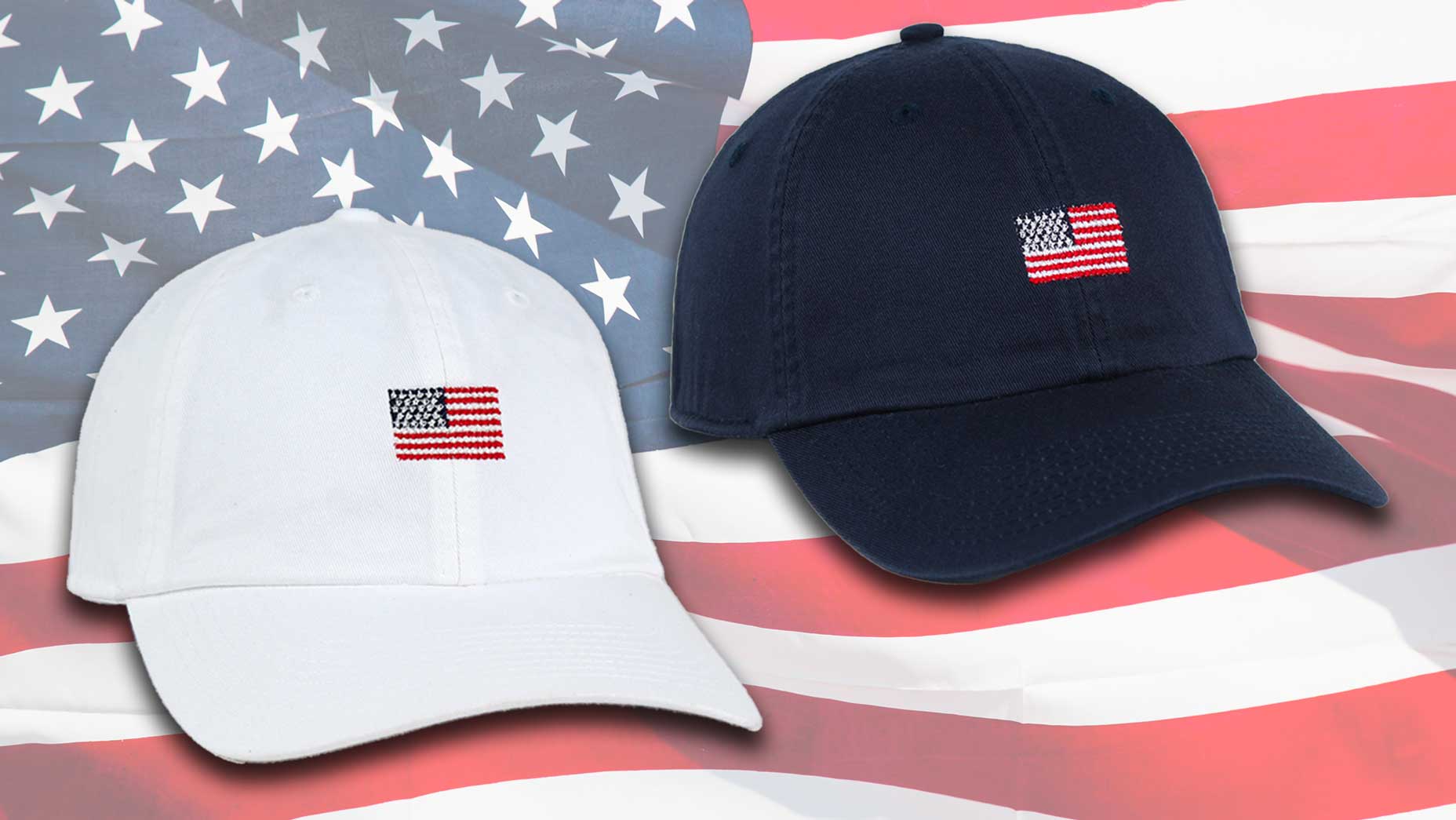 USA needlepoint hats