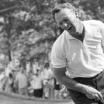 Arnold Palmer during the U.S. Open at The Country Club in Brookline, Mass., June 20, 1963. (Photo by Paul Connell/The Boston Globe via Getty Images)