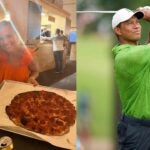 Scottie Scheffler turned 26 and Tiger Woods was spotted practicing his swing