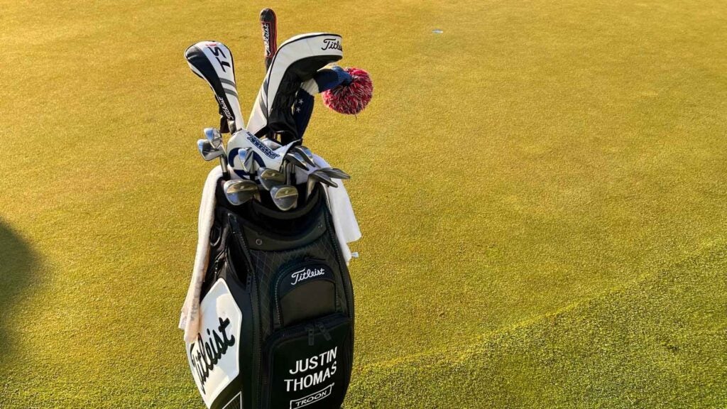 Justin Thomas' golf bag