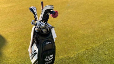 Justin Thomas' golf bag