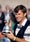 Nick Faldo of England celebrates with the trophy after winning the 119th Open Championship at the Old Course at St. Andrews in 1990.