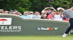 Rory McIlroy hits drive at 2022 Travelers Championship