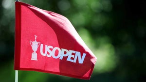 U.S. Open flag at 2022 U.S. Open