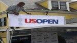U.S. Open sign at the 2022 U.S. Open