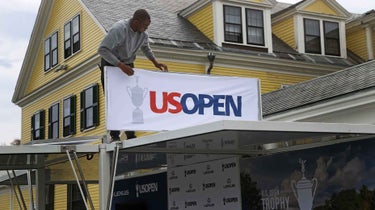 U.S. Open sign at the 2022 U.S. Open
