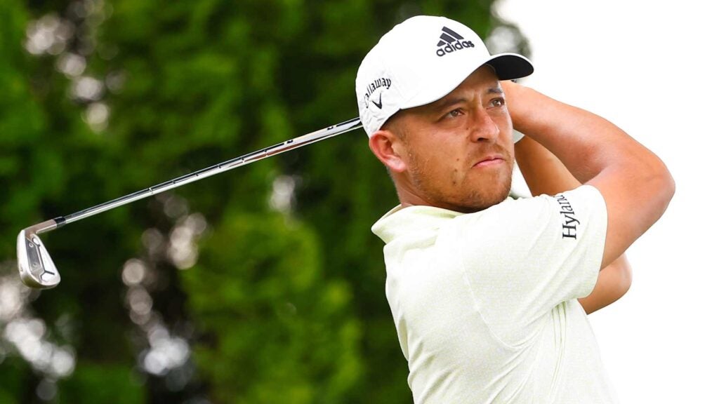 Xander Schauffele on Saturday at 2022 Travelers Championship