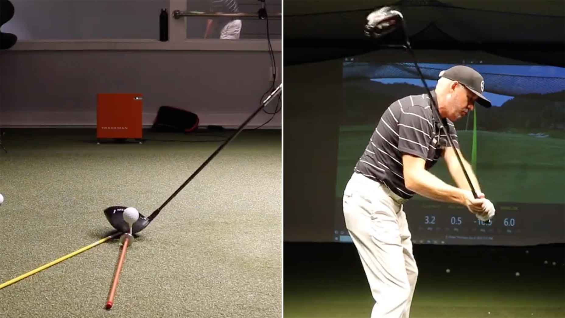 If your miss is a hook, try this simple swing thought to fix it
