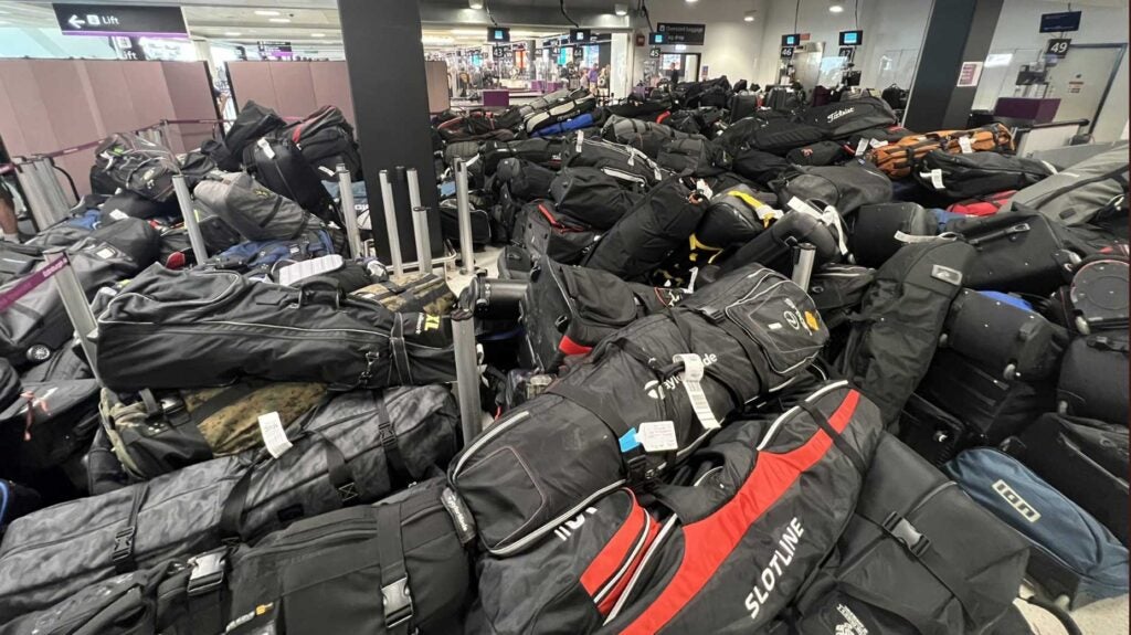 golf travel bags airport