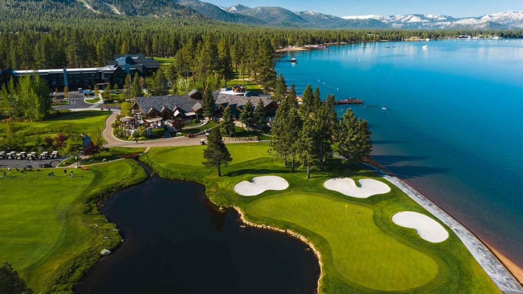 A view of Edgewood Tahoe Resort.