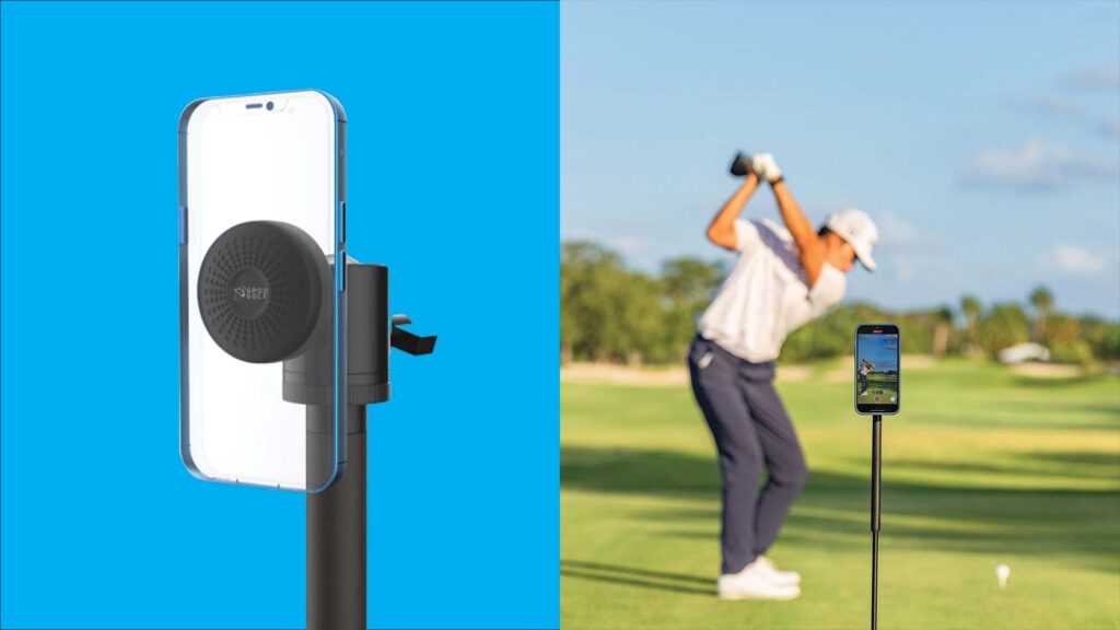 The GPOD is the perfect accessory to capture the perfect swing footage.