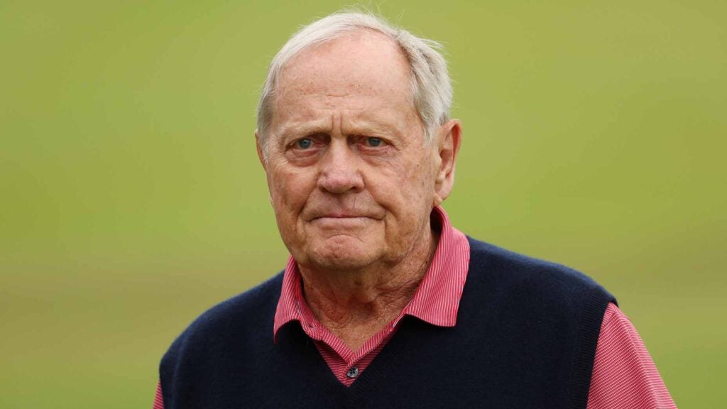 Jack Nicklaus at St. Andrews for 2022 Open Championship