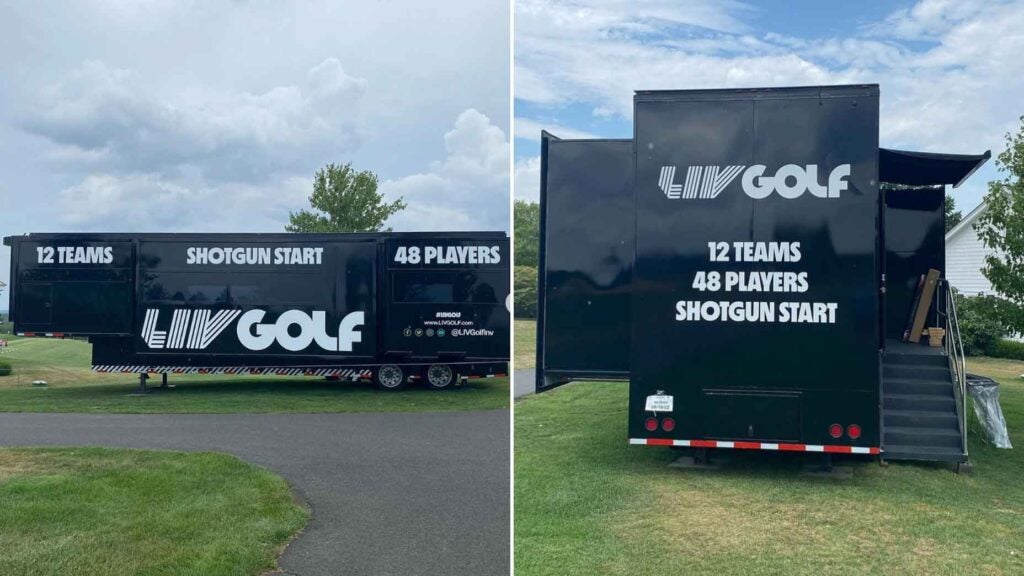 liv golf trailer