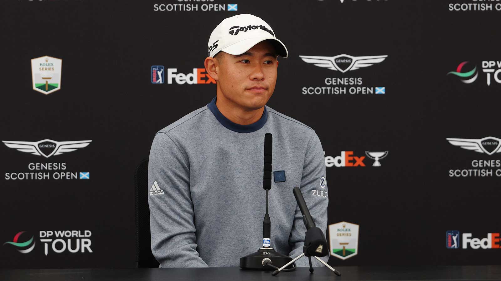 collin morikawa at scottish open