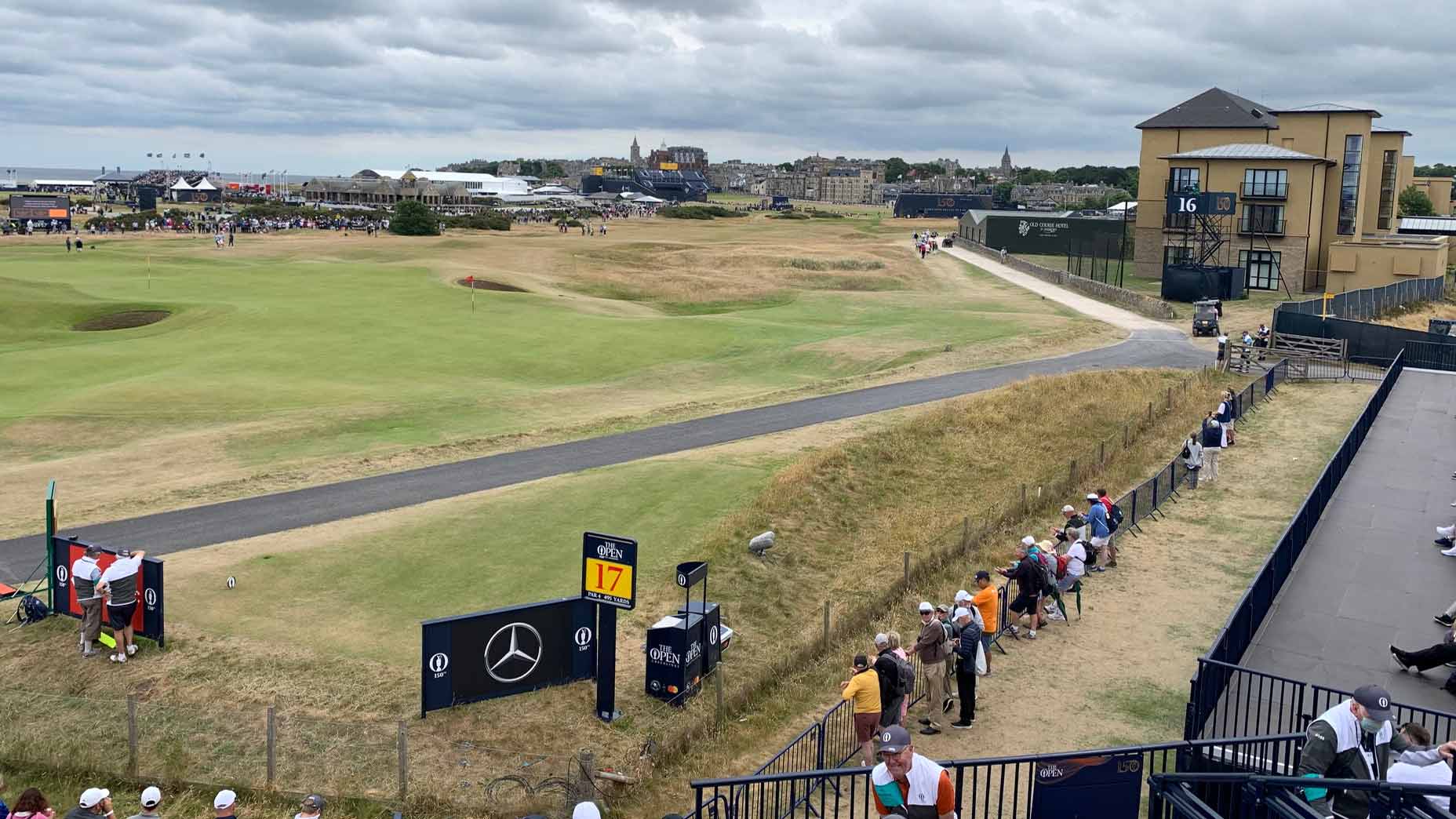 old course road hole tee