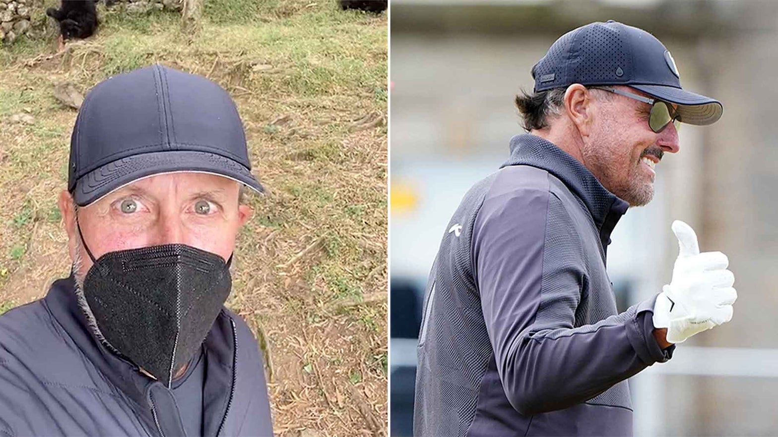 Wait, did Phil Mickelson report a LIV video from a Rwanda gorilla safe haven?