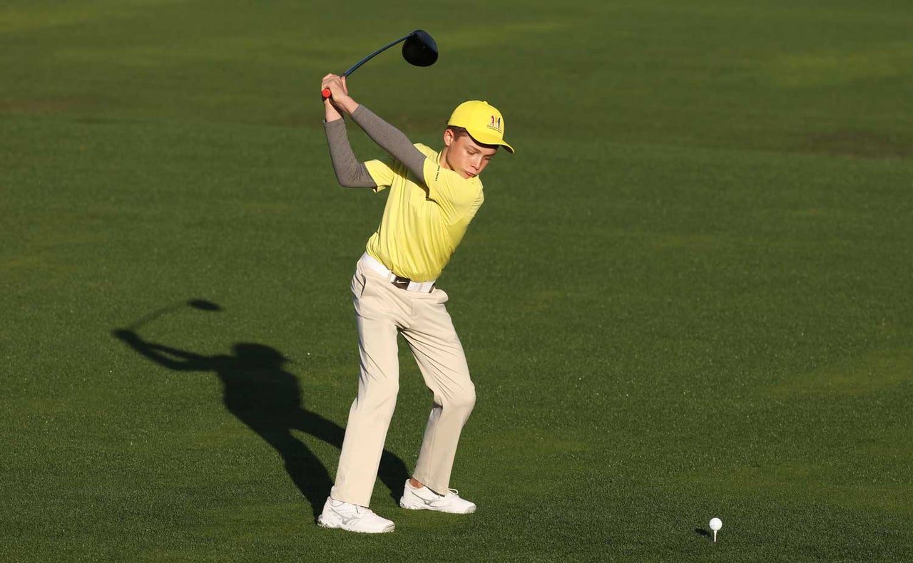 Why this selftaught 12yearold is set to make golf history this week