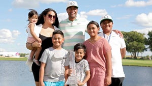 Tony finau and his family