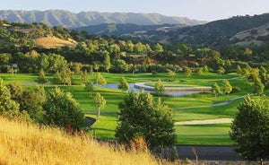 A view of the River Course at the Alisal Ranch.