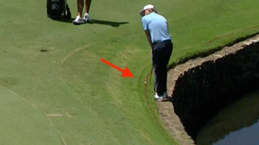 Cameron Smith was penalized a day later for a drop he took on Saturday at TPC Southwind.