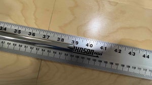 measuring club length ruler