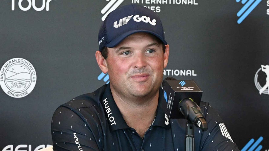 What's the deal with Patrick Reed's eye-catching helicopter finish?