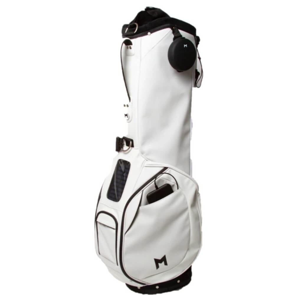 NEW Vessel Golf Prime White Tour Staff Bag - With Raincover, New