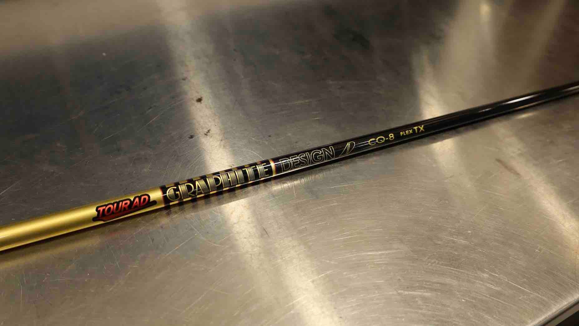 New 2023 Graphite Design Tour AD driver shaft spotted on PGA Tour