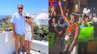 The Schefflers went on vacation, Finau celebrated his win