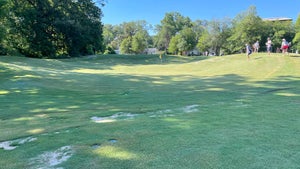 The 5th green at Overton Park.