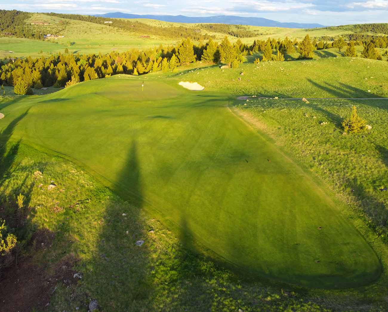 The 13th hole at Rock Creek Cattle Company.