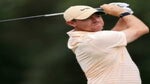 Rory McIlroy hits drive at 2021 FedEx St. Jude Championship