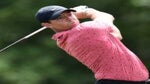 Rory McIlroy watches drive at 2021 FedEx St. Jude Championship