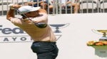 Scottie Scheffler tees off at 2022 Tour Championship