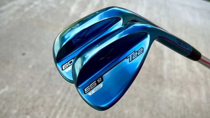 Mizuno adds blue ion plating finish option to T22 wedge line