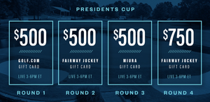 chirp presidents cup bets