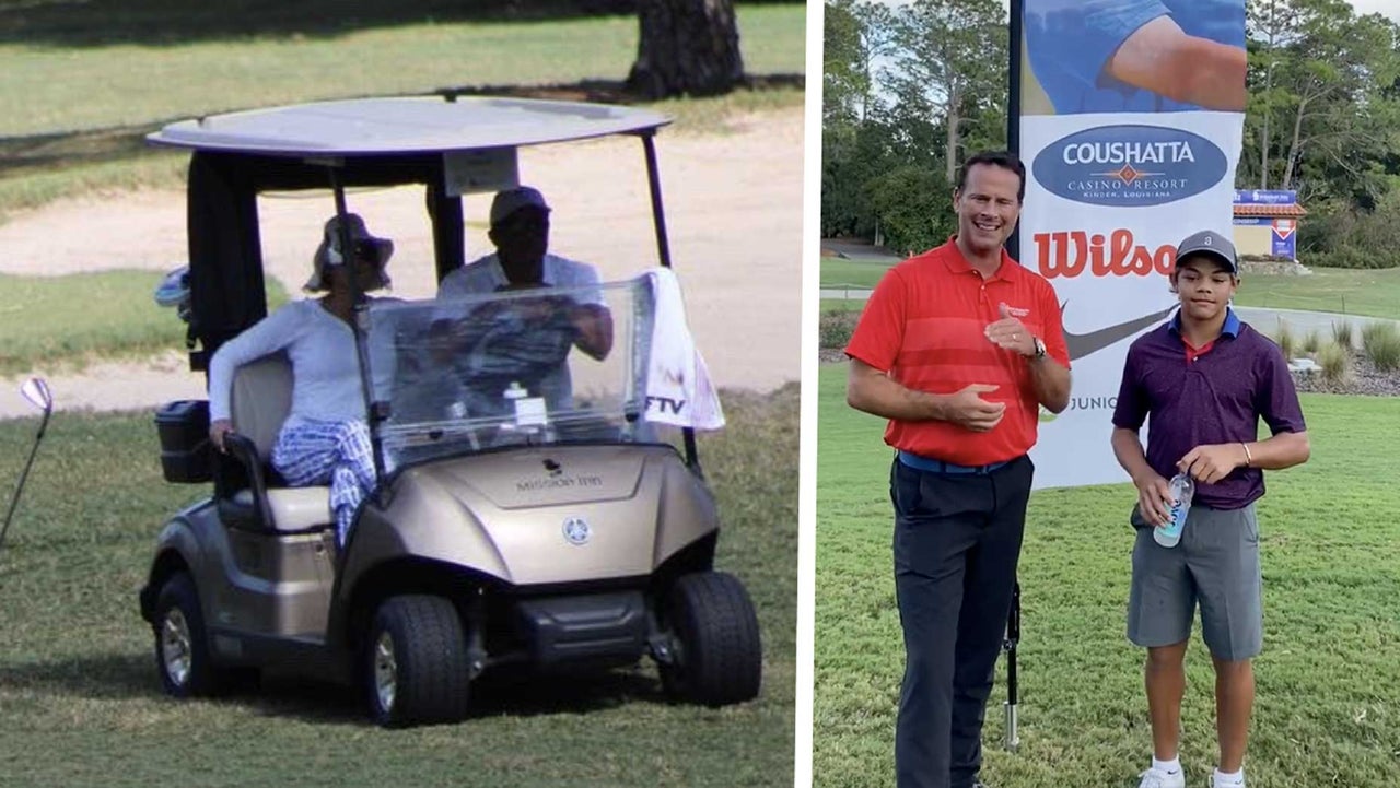 Where is Tiger Woods? Busy caddying for son Charlie's careerlow round