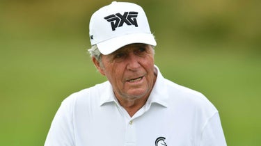 gary player looks on