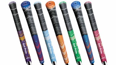 A selection of Golf Pride golf grips
