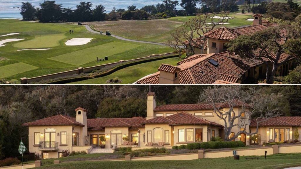 Mansion located at Pebble Beach Golf Links