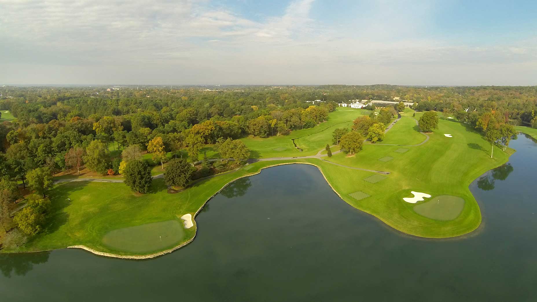 quail hollow club aerial