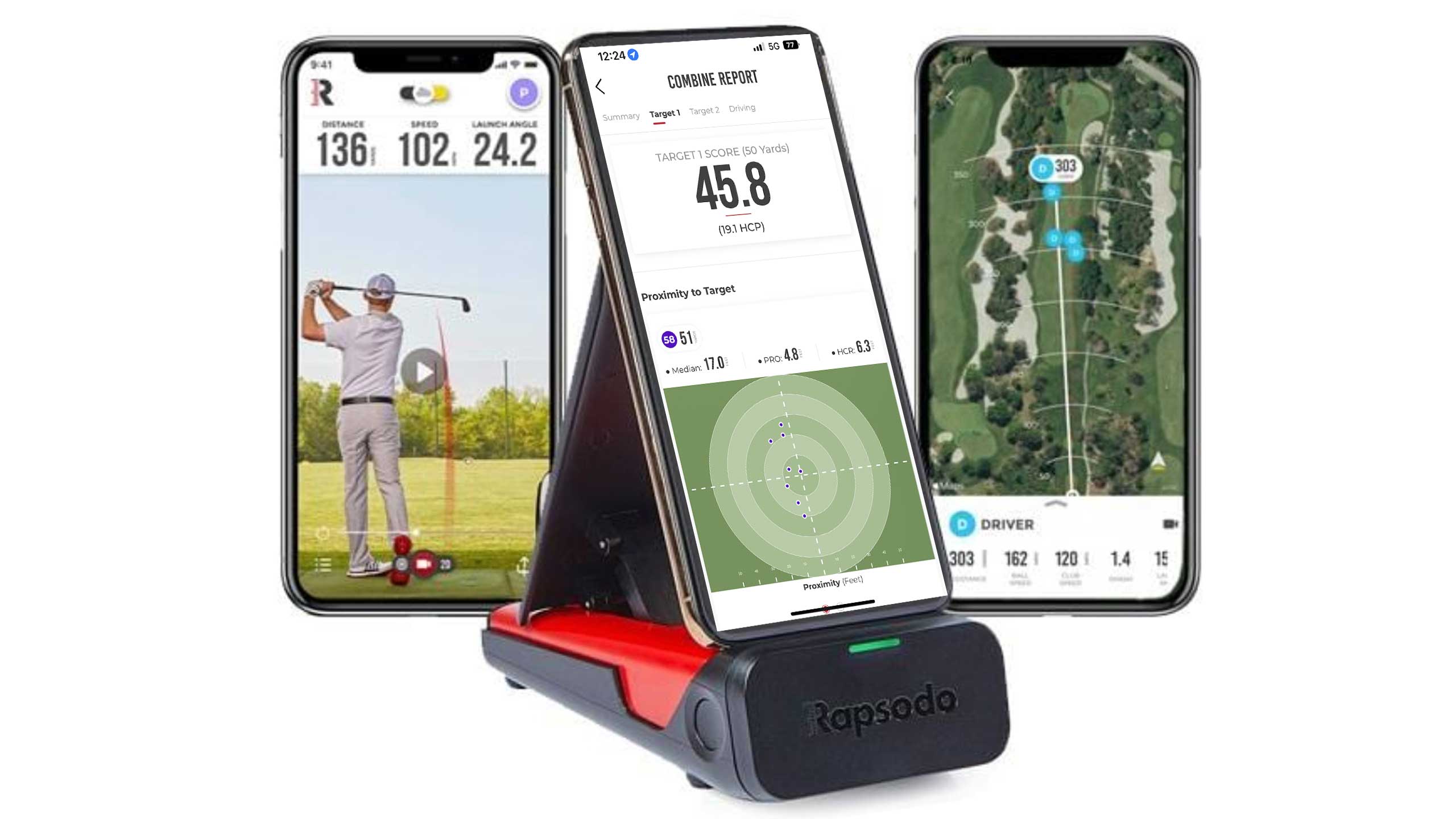 Rapsodo® Mobile Launch Monitor, Golf MLM