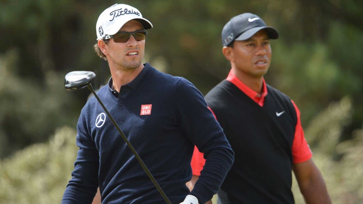 Adam Scott explains the mind games Tiger Woods deployed on the course