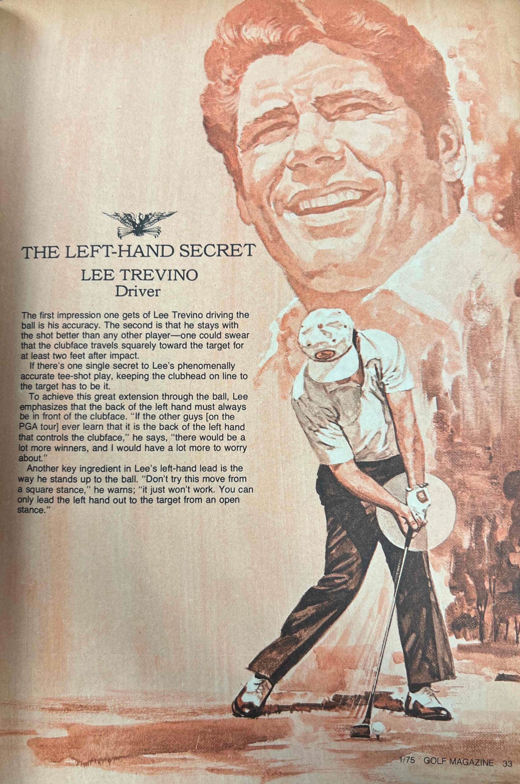 PGA Champion Lee “Super Mex” Trevino Explains the Secret Behind